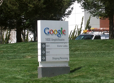 Googleplexwelcomesign