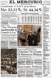 El Mercurio - 6 de octubre de 1988