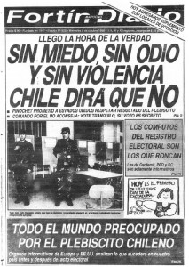 Fortín Mapocho - 5 de octubre de 1988