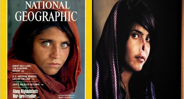 Sharbat Gula y Bibi Aisha - Toomanycats69, Alorenzi