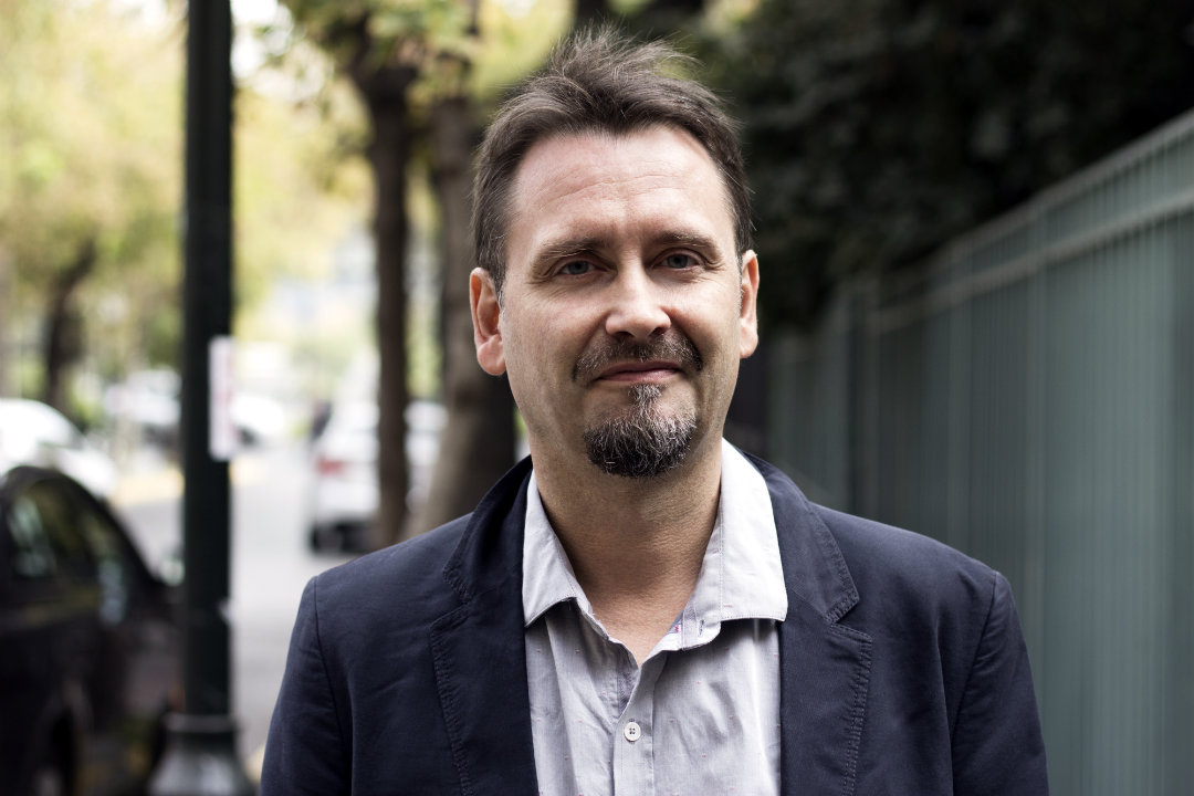 Carlos Tromben. Foto de Amaia Diez, gentileza de Ediciones B.