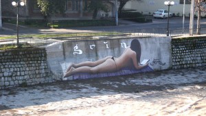 Bañista del Mapocho