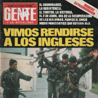 Malvinas, revista Gente