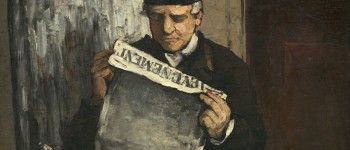 Reading LÉvénement - Paul Cézanne